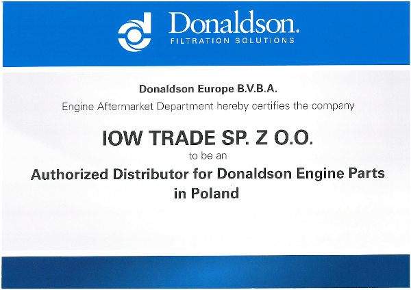 Donaldson-Autorized-Distributor